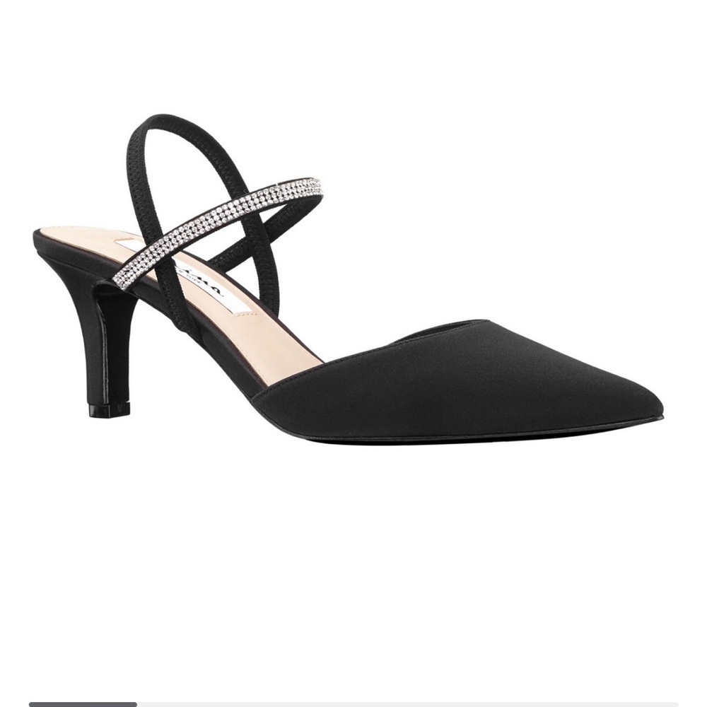 Nina Women's Billie Slingback Evening Pumps- Size 8
